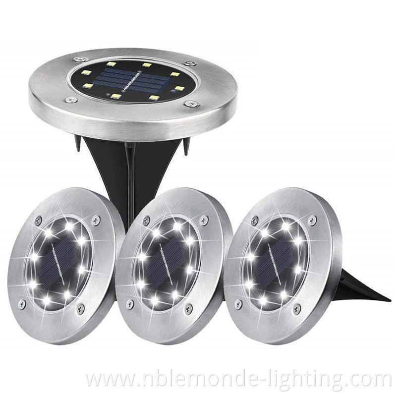 Photovoltaic ground light